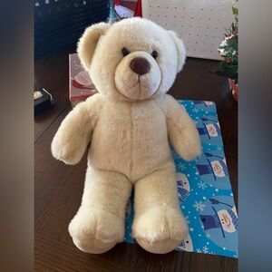 Build-A-Bear Cream Plush Teddy